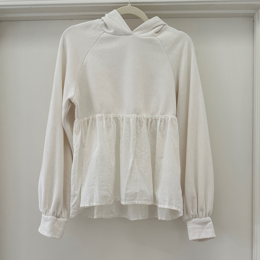 Urban Outfitters Flowy Peplum Hoodie